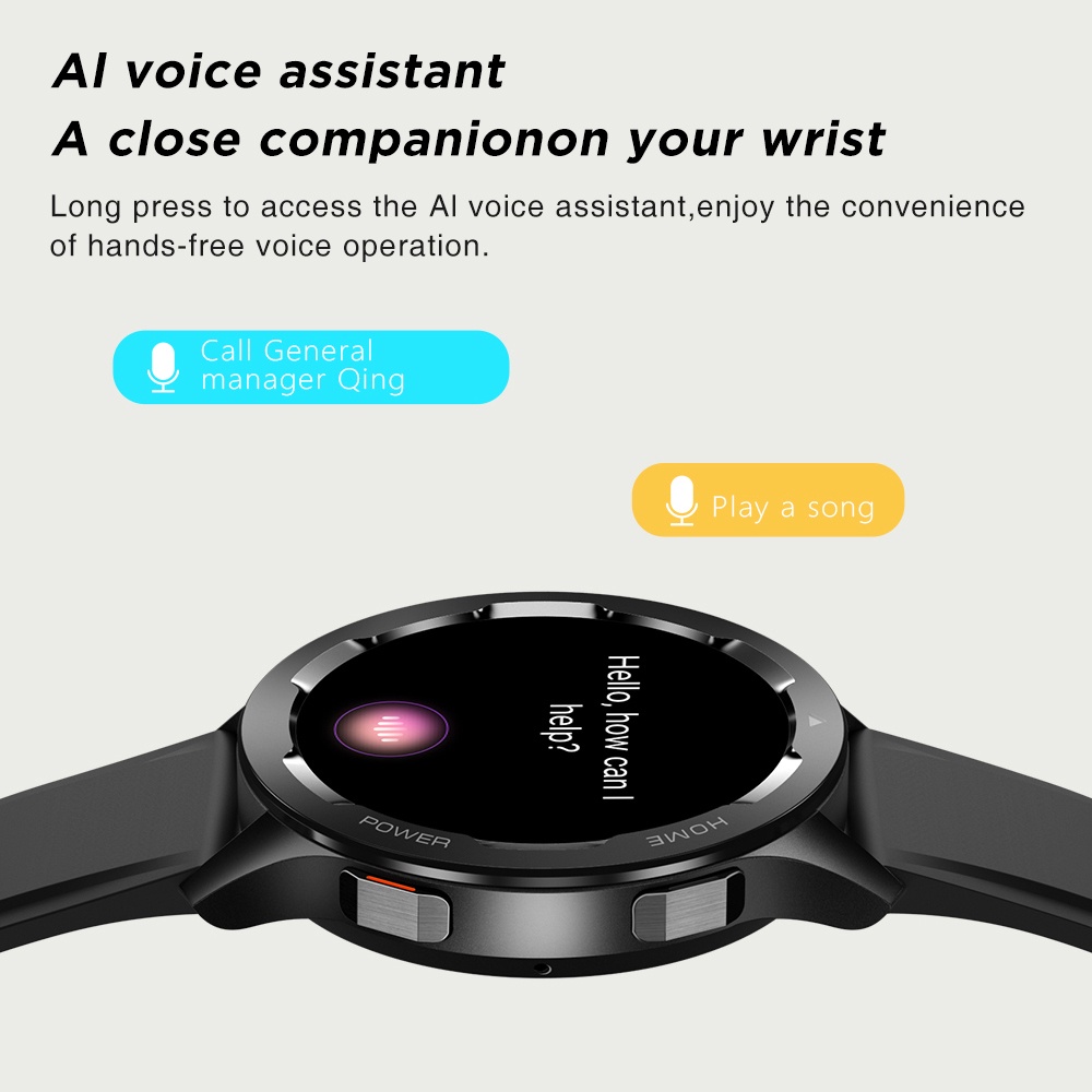 Skmei  jam tangan smartwatch pria amoled olahraga watch anti air 1ATM android ios  jam tangan pintar