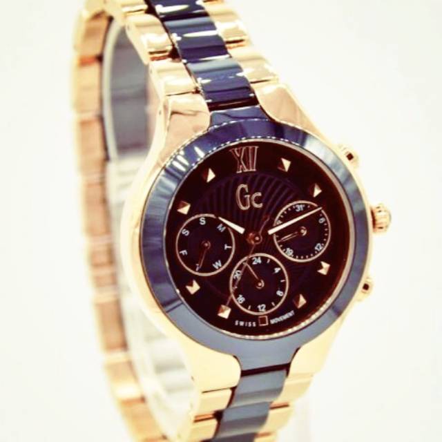 GC Guess y30003l7 black rosegold