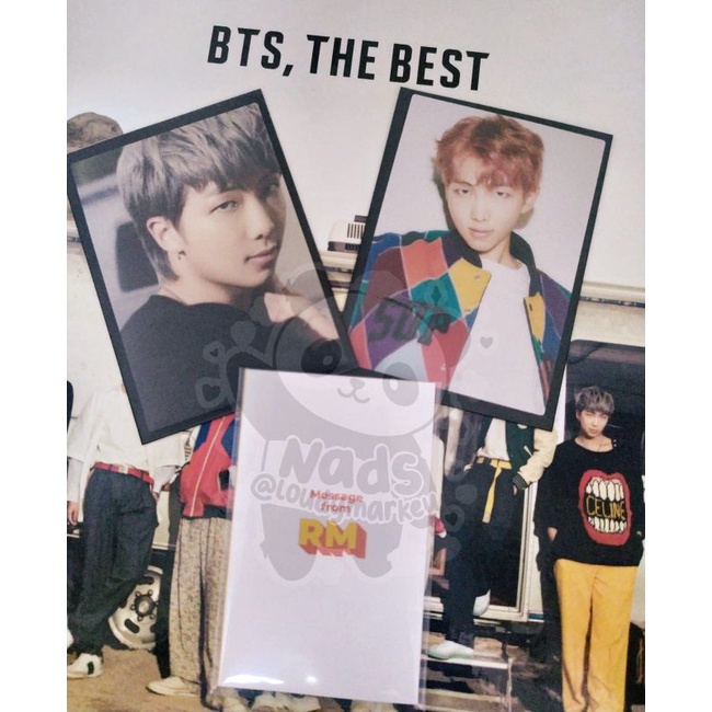 Jual Photocard Namjoon BTS The Best Japan FC Limited Edition | Shopee ...