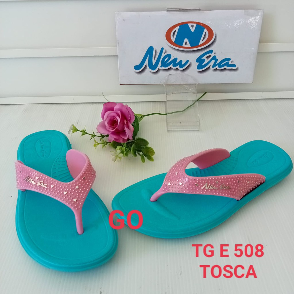 sogo NEW ERA TG CNC 508 Sandal Japit Anak Perempuan Tanggung Sendal Jepit Karet Anti Slip Original