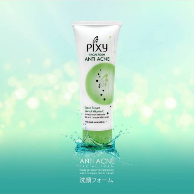 Pixy Facial Foam 100gr Brightening | Anti Acne