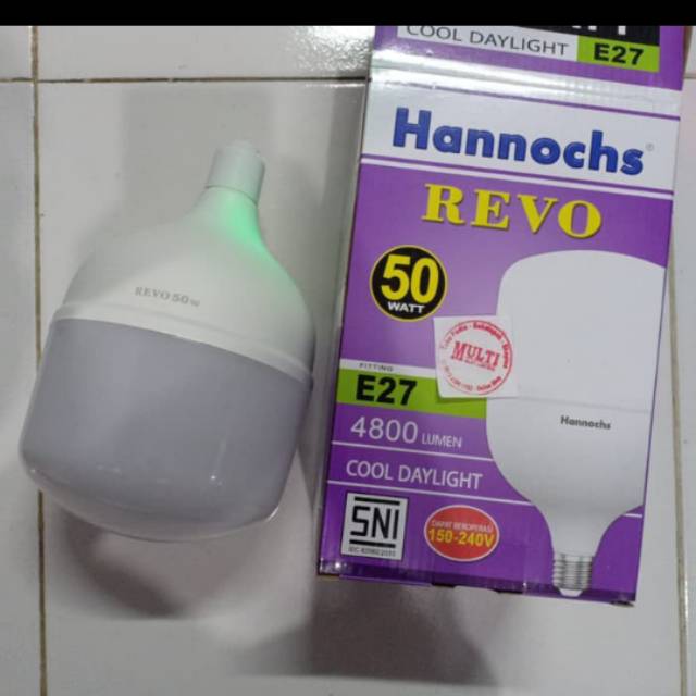 Hannochs Lampu LED Revo 50 watt led jumbo led tabung hannochs revo 50w