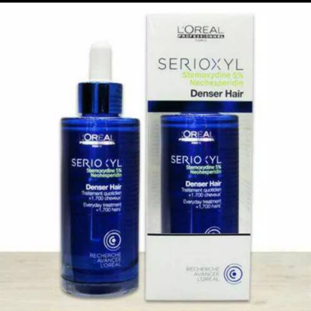 loreal serioxyl denser hair tonic tonik penumbuh rambut | Shopee Indonesia