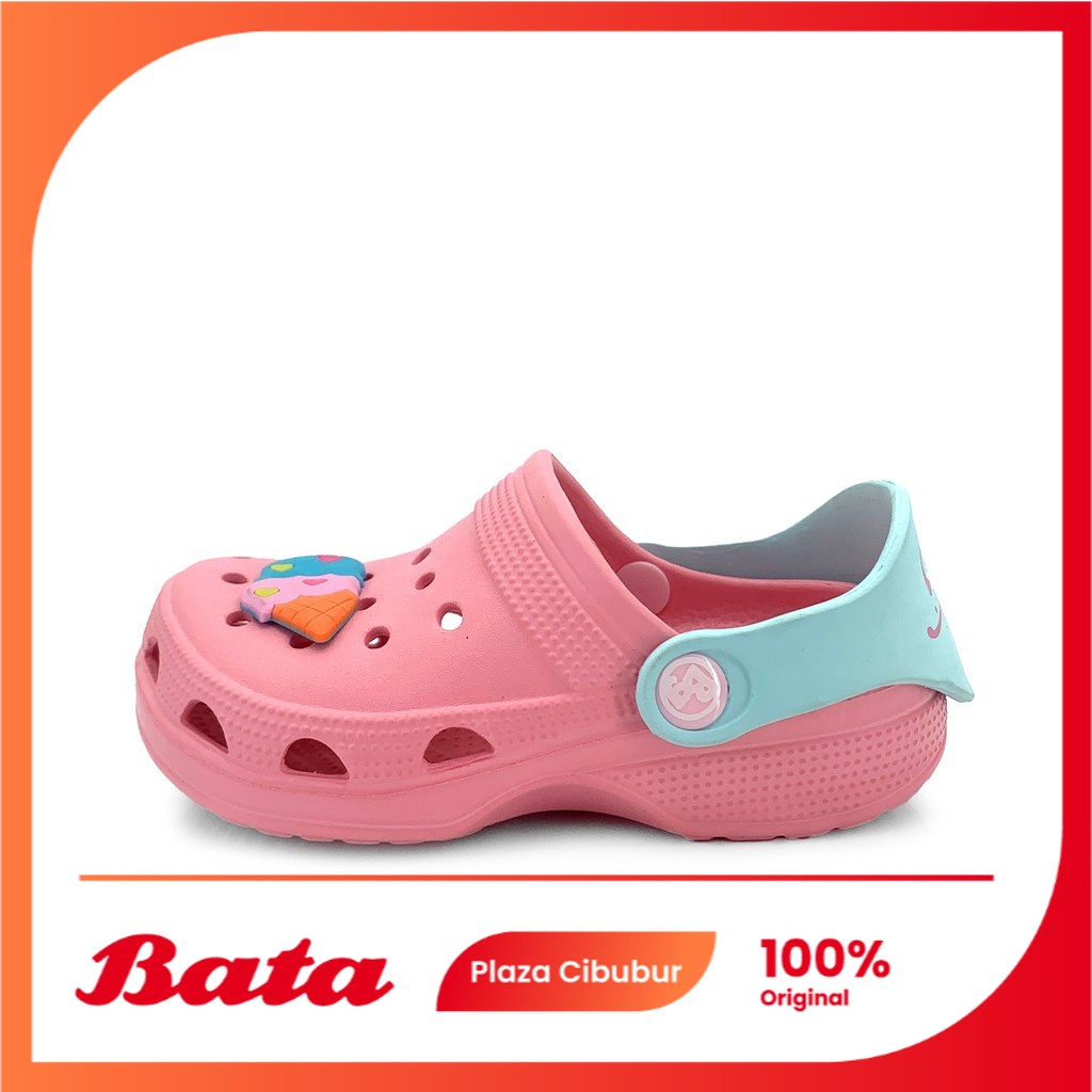 sandal anak perempuan - Bubble Gummers Sandal Anak slop Perempuan Percy Pink - 1615131