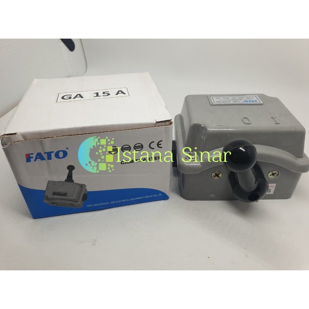 CAM STARTER GA - 15A / SAKLAR GENSET / TUAS GENSET (I-0) BODY BESI