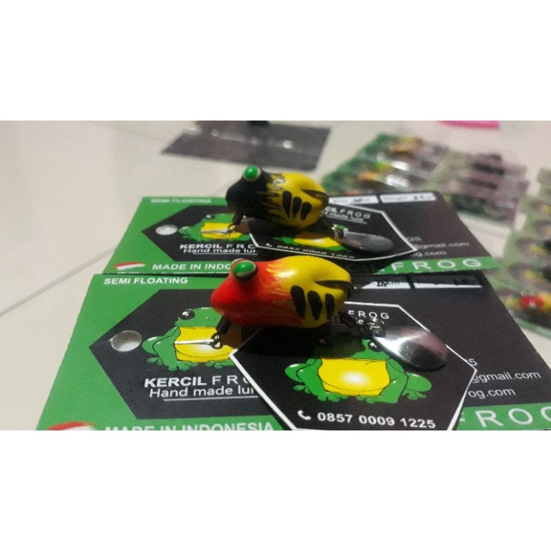 soft frog_umpan casting_umpan tiruan_umpan gabus_kodok kodokan