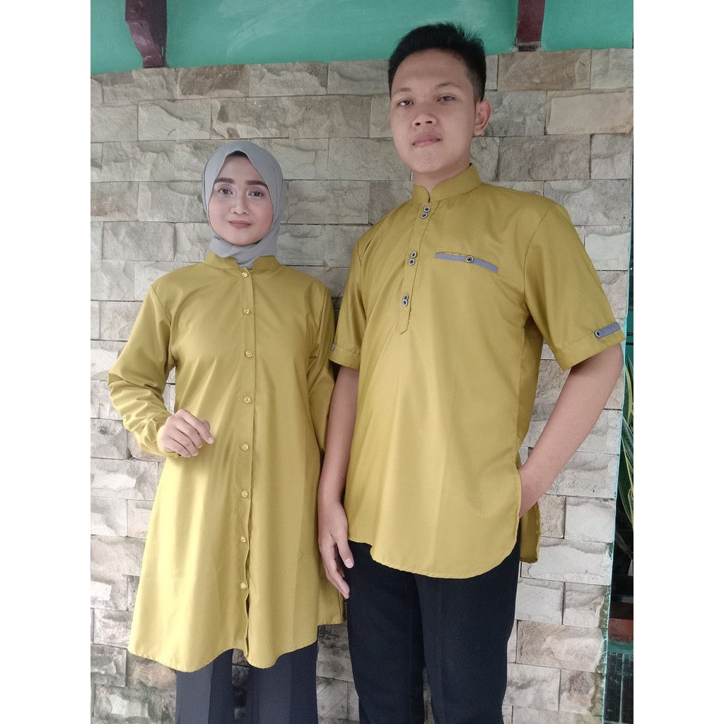 [ COUPLE KELUARGA ] SULTAN COUPLE KOKO KURTA DAN TUNIK WANITA TOYOBO PREMIUM