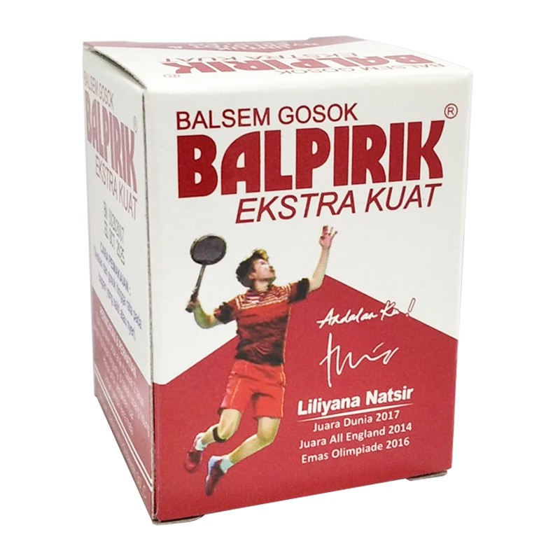 BALPIRIK Balsem Gosok Ekstra Kuat Merah 20 GR - Balsem Pegal Linu Balpirix