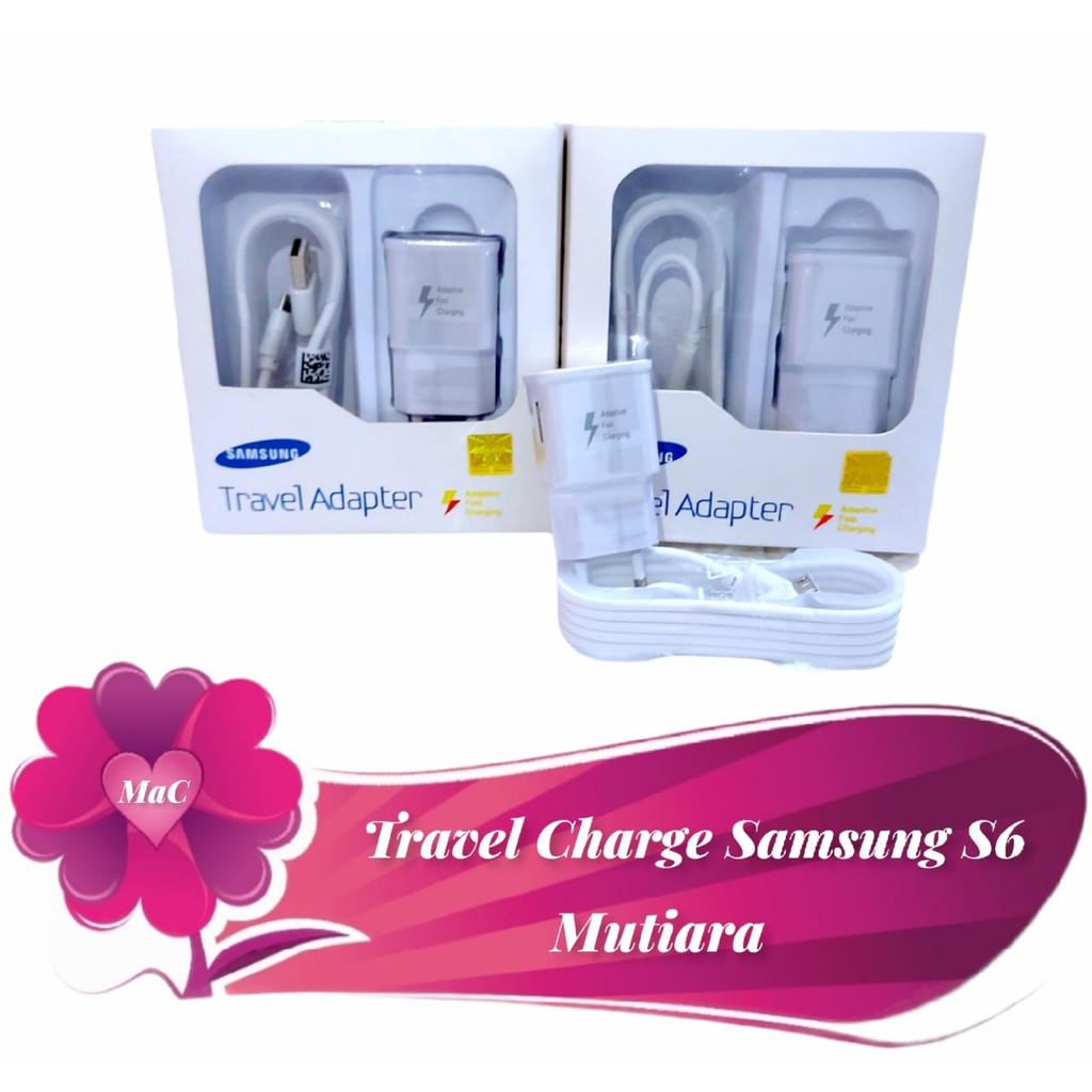 TRAVEL CHARGE SAMSUNG A6 S6 J2 CHARGE HP ORIGINAL 99 PERSEN