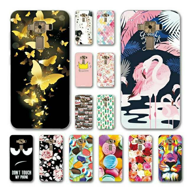 Painted Case Asus Zenfone 3 Ze520kl 5 2 Z017db Z017d Z017da Z017dc Soft Silicone Back Cover Casing Shopee Indonesia