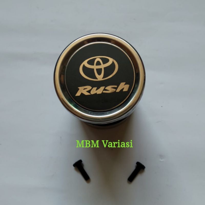 Muffler Buntut Knalpot Mobil Logo Toyota Rush