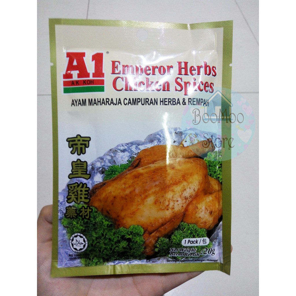 

Bumbu Ayam A1 Emperor Herbs Chicken Spices Ayam Maharaja Herba Rempah