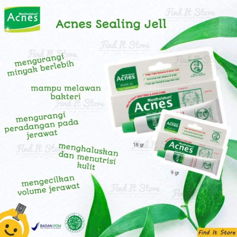 Acnes Sealing Jell / Salep Jerawat Acnes 9 gr Murah