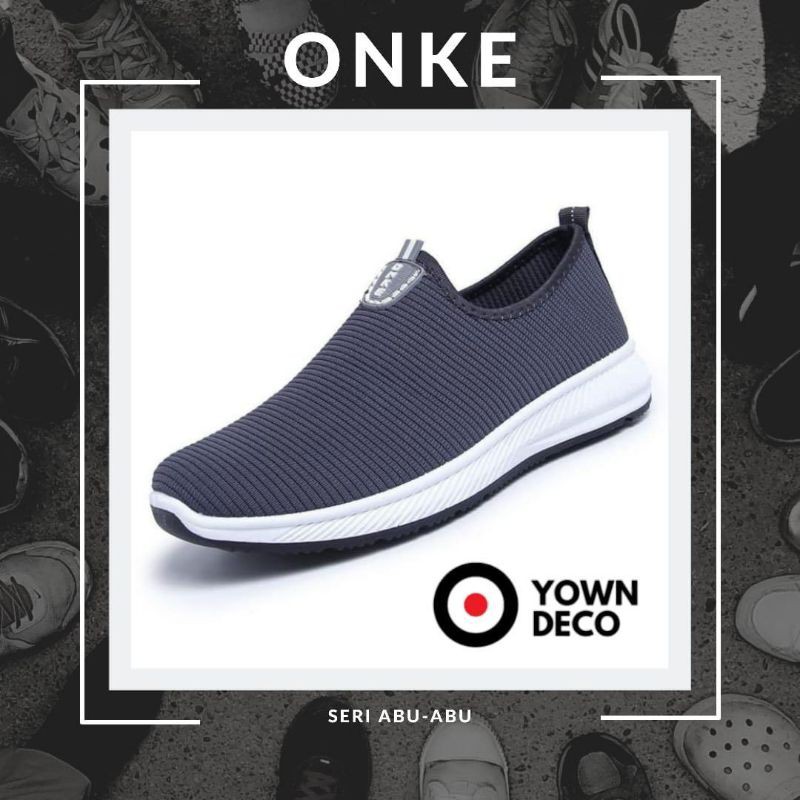 IMPORT SEPATU SLIP ON PRIA SPORT ONKE.