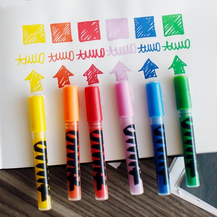 Ammo Marker 2-5mm - Spidol Warna Graffiti - Calligraphy