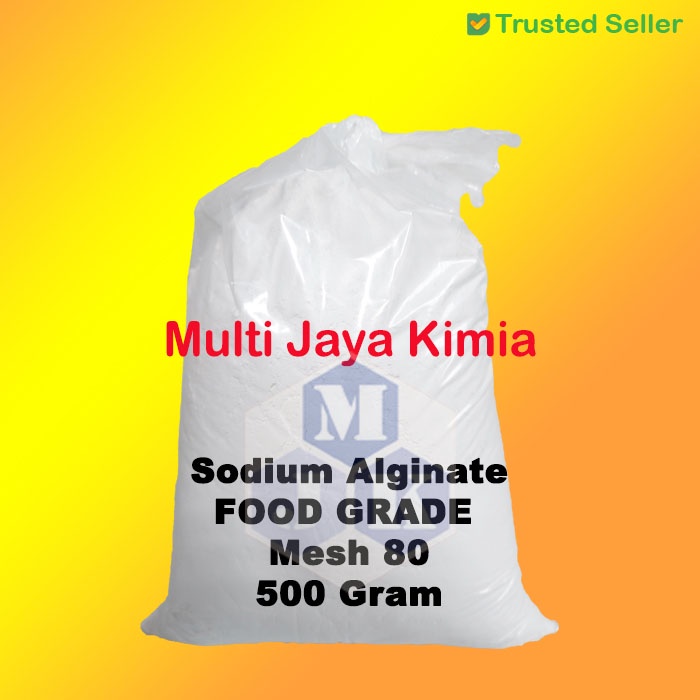 Jual Sodium Alginate FOOD GRADE 500Gram | Shopee Indonesia