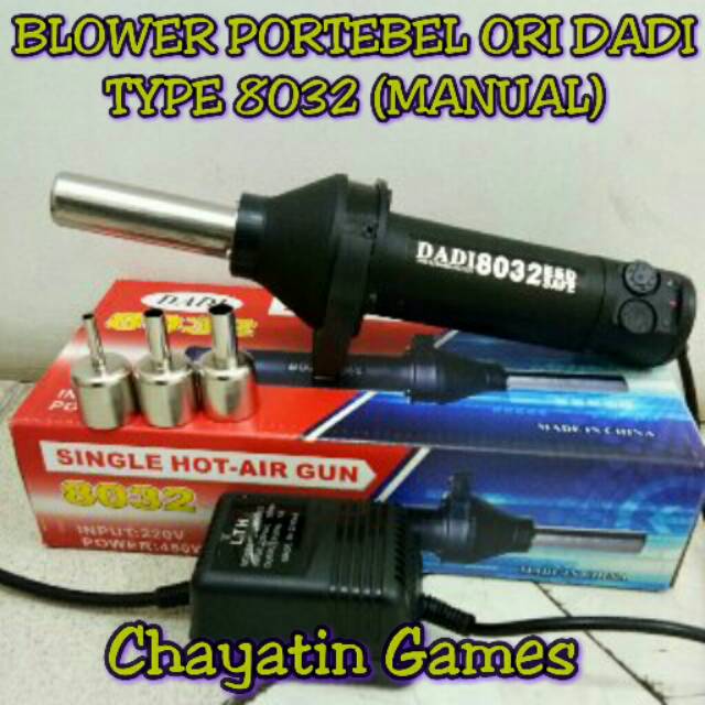 BLOWER PORTEBEL ORI DADI TYPE 8032 ( MANUAL / ANALOG )