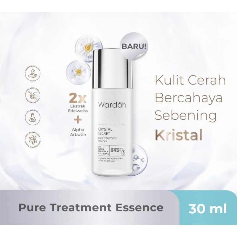 WARDAH CRYSTAL SECRET PURE TREATMENT ESSENSE 30ML