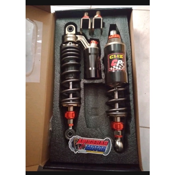 Shock TB Atas NMax Universal 330/320 Hitam CMZ