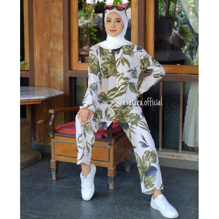 ONESET RAYON GREEN LEAF