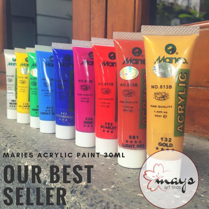 

HOT SALE Maries Acrylic Paint 30 ml / Cat Maries Akrilik 30ml