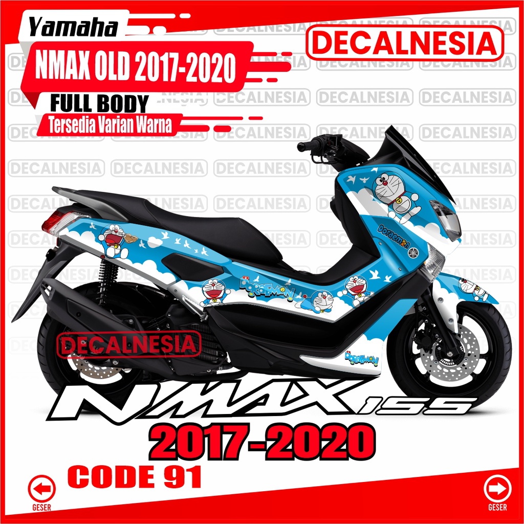 Decal Nmax 155 Old 2019 2018 Full Body Doraemon Stiker Sticker Motor Yamaha Modif Variasi Aksesoris 