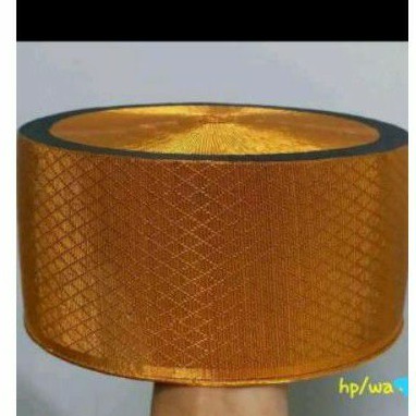 Songkok Recca/ Songkok Khas Bugis Full Tembaga Super Premium
