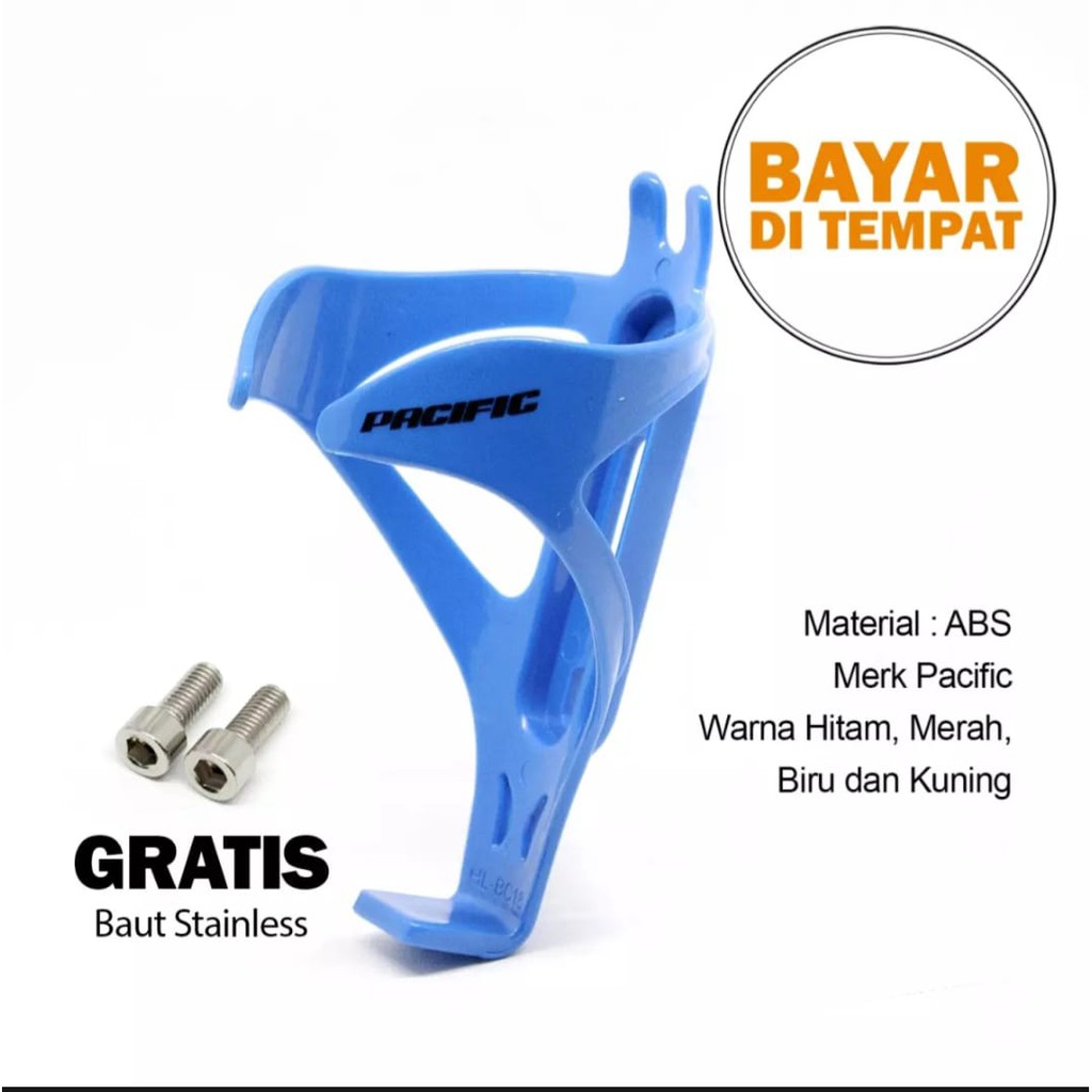 TERMURAH!!! Bottle Cage / Tempat Botol Minum Sepeda Plastik/ Rak Botol Minum