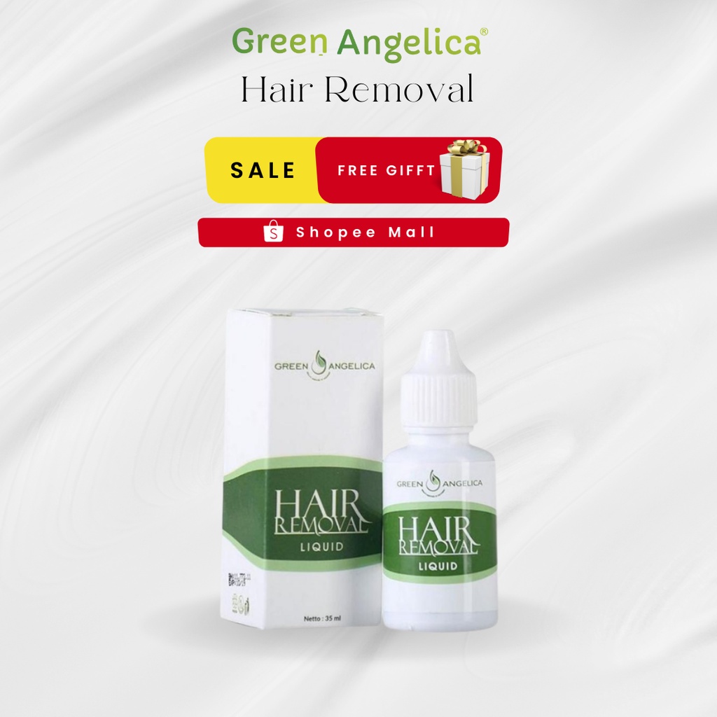 Jual Hair Removal Green Angelica Penghilang Bulu Ketiak Kaki Tangan dan