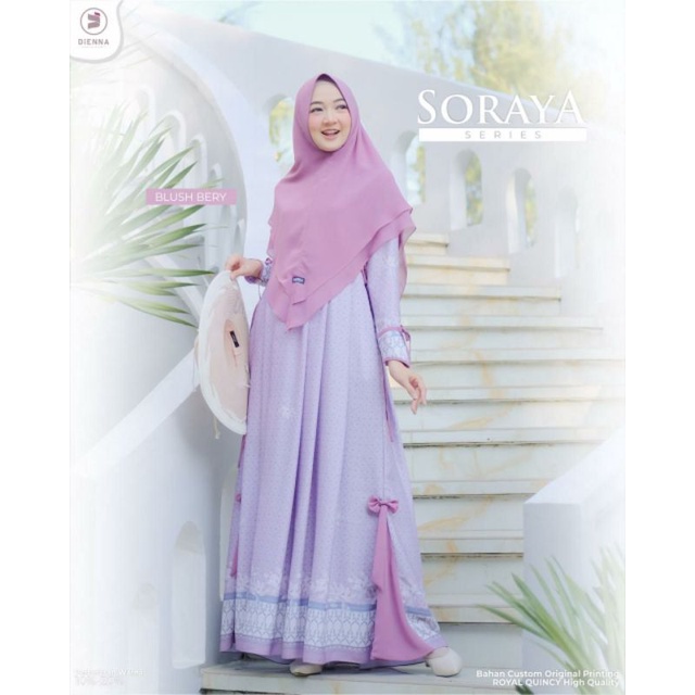 READY SIAP KIRIM - SORAYA SERIES by @DIENNA_gamis