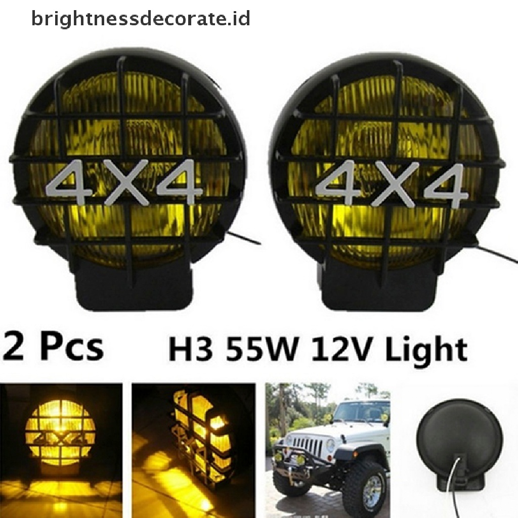 (Birth) Lampu Sorot Led Halogen Ukuran 5.5 &quot;4X4&quot; Untuk Mobil Off Road