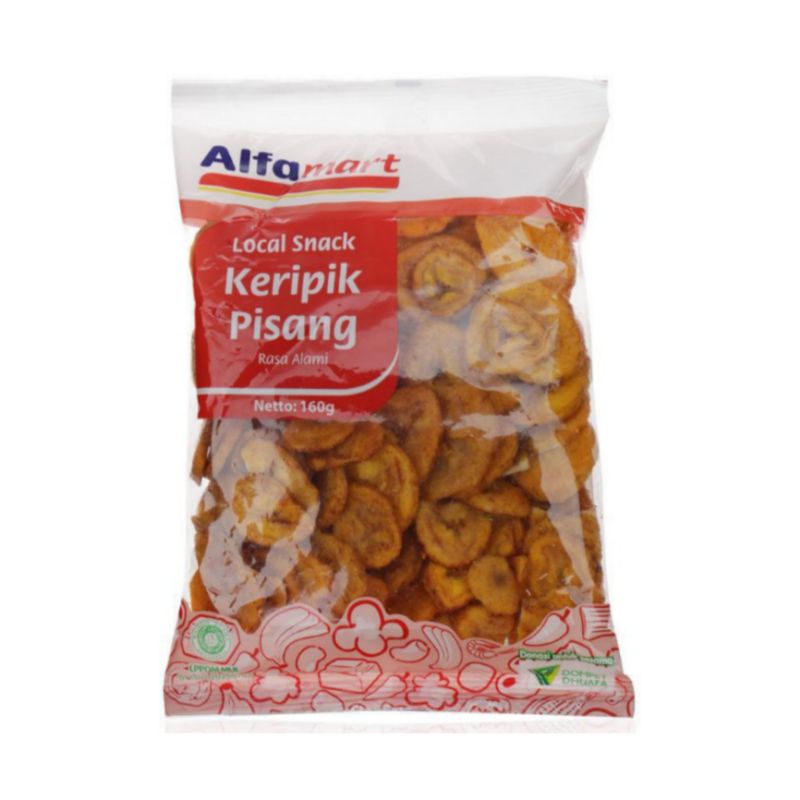 

Alfamart Keripik Pisang 160 g