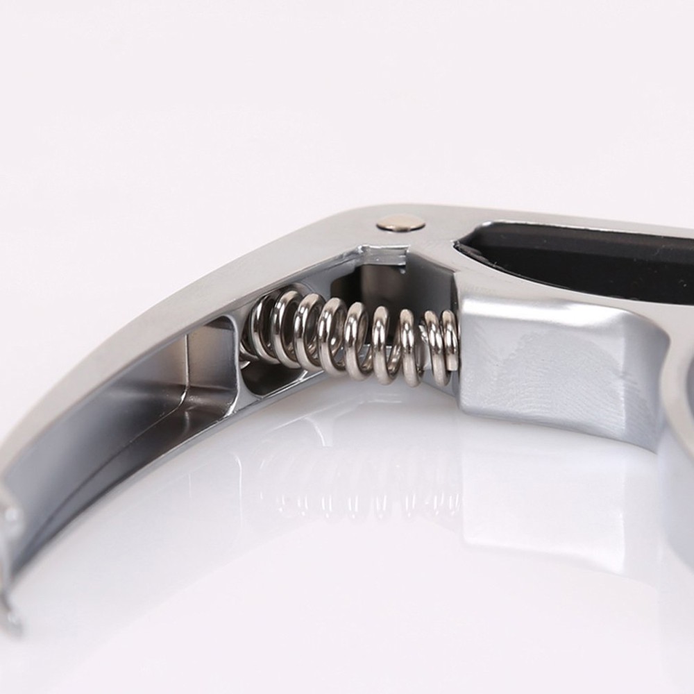 Capo Gitar Chord Acoustic Standart Aluminium Alloy - SLOZZ - Black