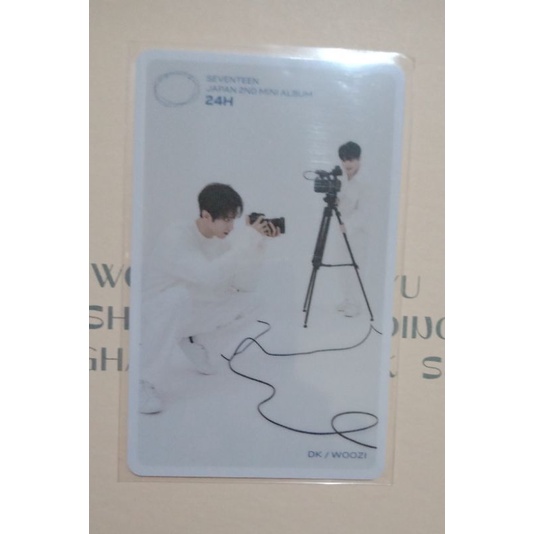[ SEVENTEEN 24H ] m-card dk woozi
