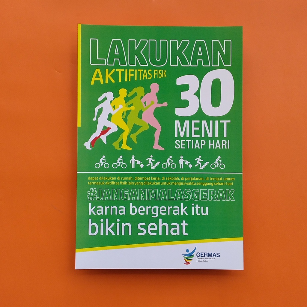 Jual Poster Germas Aktifitas Fisik,Poster Pentingnya Aktifitas Fisik ...