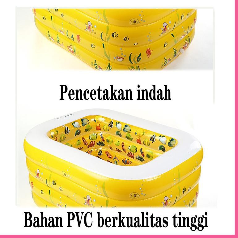 Kolam renang/kolam renang anak jumbo/plastik/kolem renang anak anak karet/panjangnya 120cm-160cm (AR