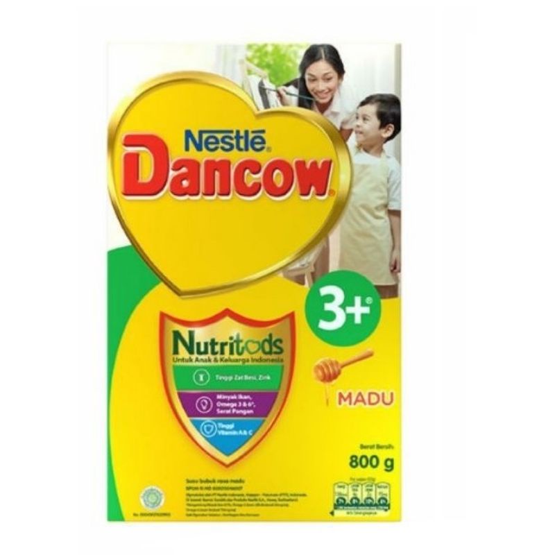 

Dancow 3+ Nutritods 750gr Madu/Coklat/Vanilla