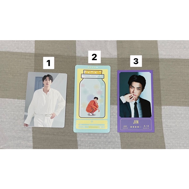 Message Photo MPC Bang Bang Con Cloud Card Jin BTS BBC