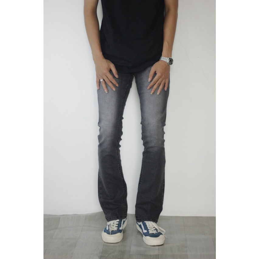 Protector Denim - Celana Jeans Cutbray Pria / Celana Jeans Bootcut / Celana Panjang Pria Model Cutbray / Jeans Cutbray Pria