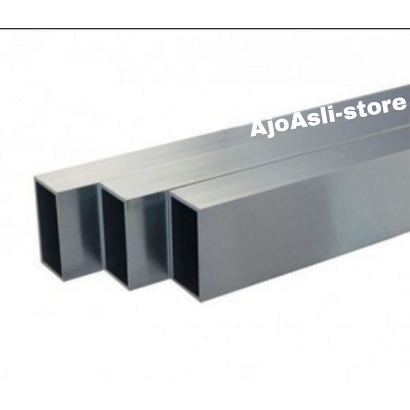 Pipa kotak Stainless 100cm /Pipa bracket