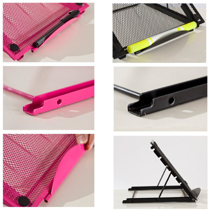 Taffware Portable Laptop Stand Adjustable Angle - IV012 - Black