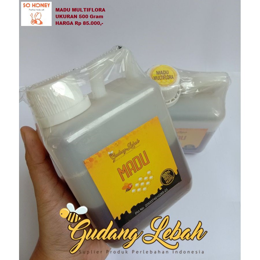 

MADU MULTIFLORA Uk. 500 Gram