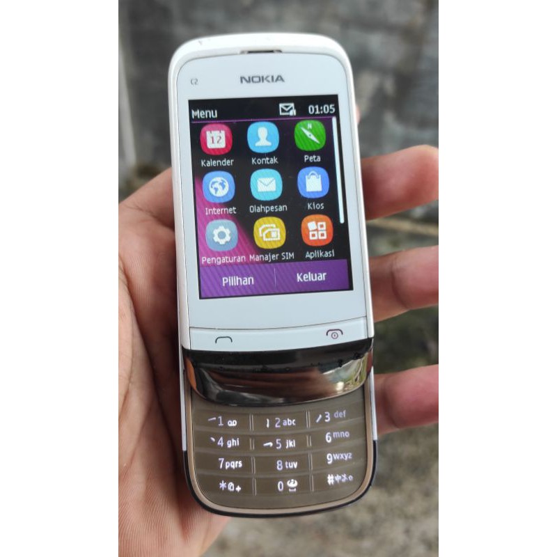 Nokia C2 03 slide ,hape jadul layar sentuh dan dual sim ORIGINAL