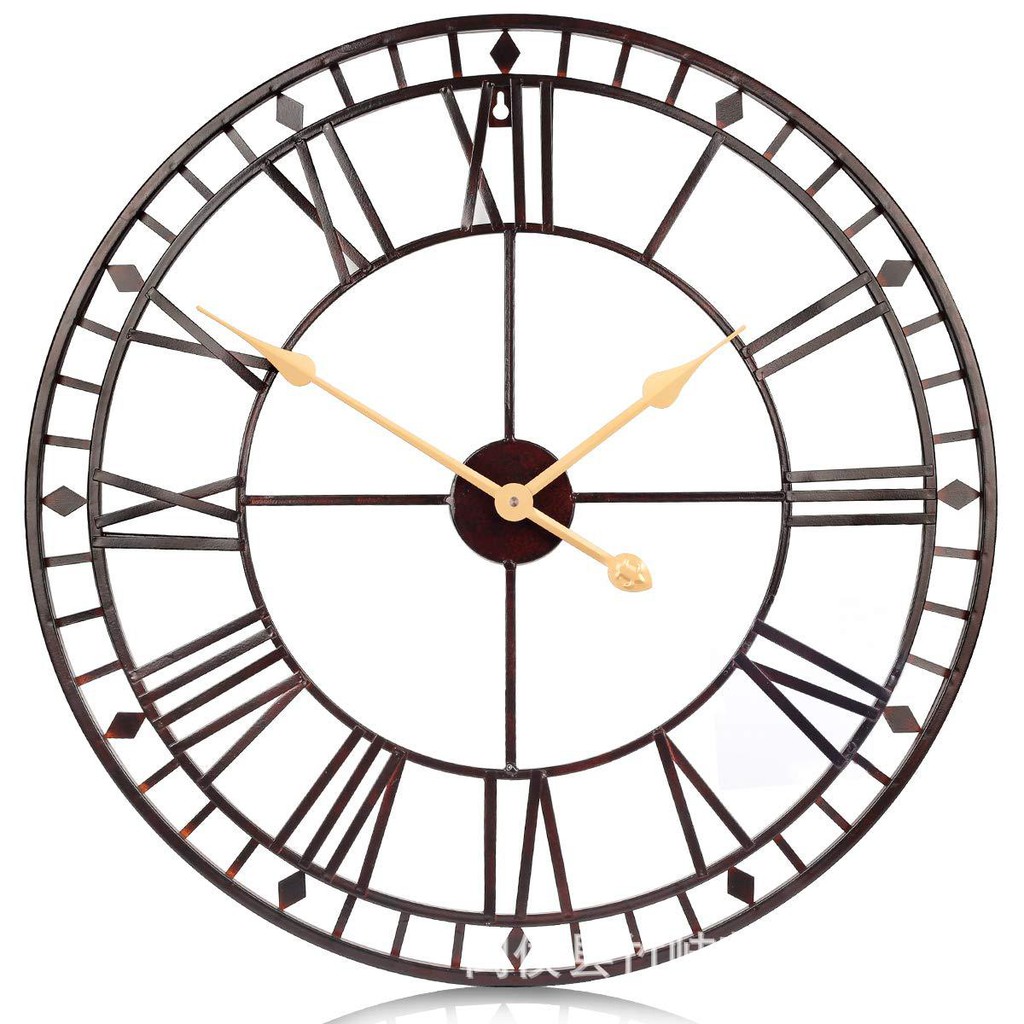 Dekorasi Dinding Ruang Tamu European Creative Wrought Iron Retro Wall Clock Modern Home Simple Shopee Indonesia Dekorasi Dinding Ruang Tamu European Creative Wrought Iron Retro Wall Clock Modern Home Simple Shopee Indonesia