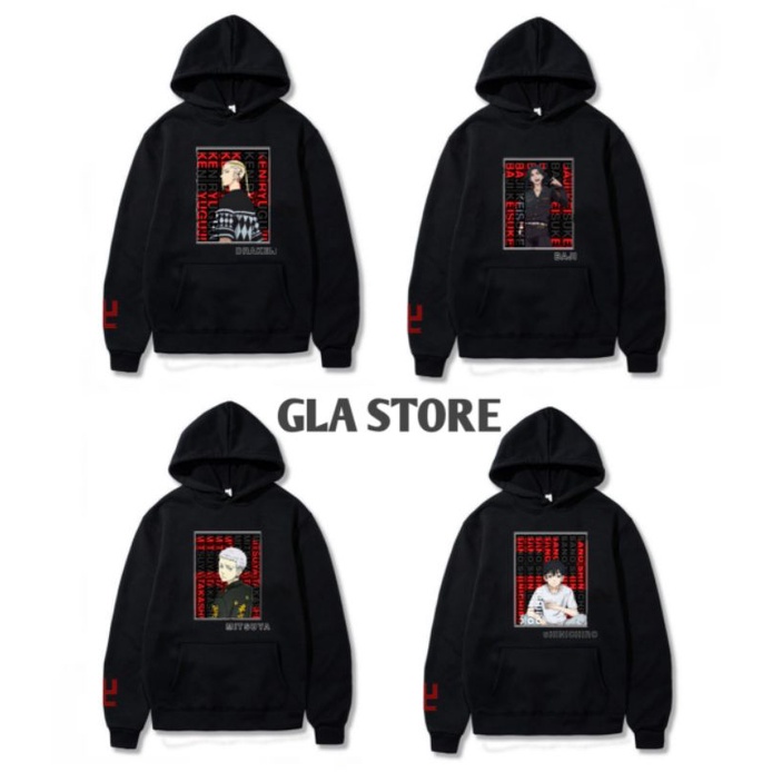 JAKET ANAK INISEX/SWEATER HOODIE SPECIAL EDITION KARAKTER ANIME TOKYO REVENGERS-GLA STORE