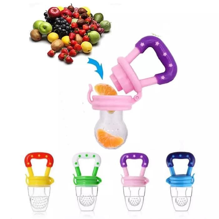 Grosir - B8029 Empeng Buah / Dot Buah Bayi /  Empeng Bayi Belajar Makan / Fruit Feeder Pacifier