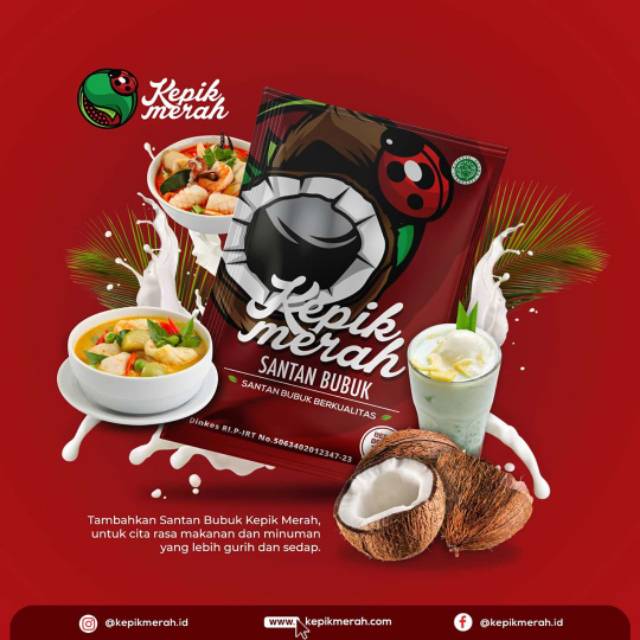 

SANTAN BUBUK KEPIK MERAH