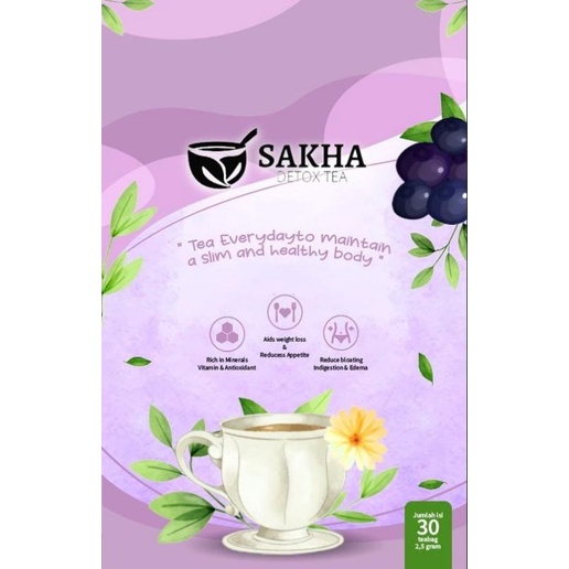 

Sakha DetoxTea Blackcurrant