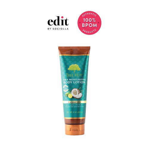 

Tree Hut Coconut Lime - Shea Body Lotion - size: 255 gr - Edit by Sociolla
