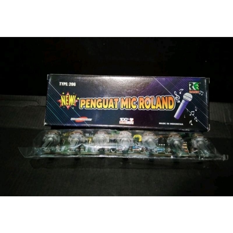 penguat mic  roland Mixer 7potensio